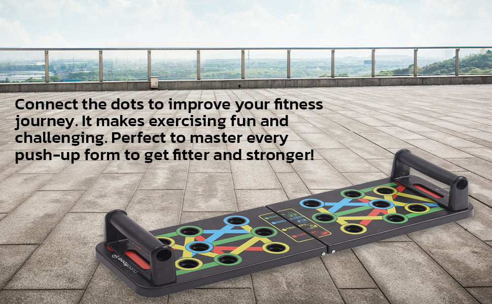 12 in 1 foldable Push Up Rack Board Train Gym Fitness System