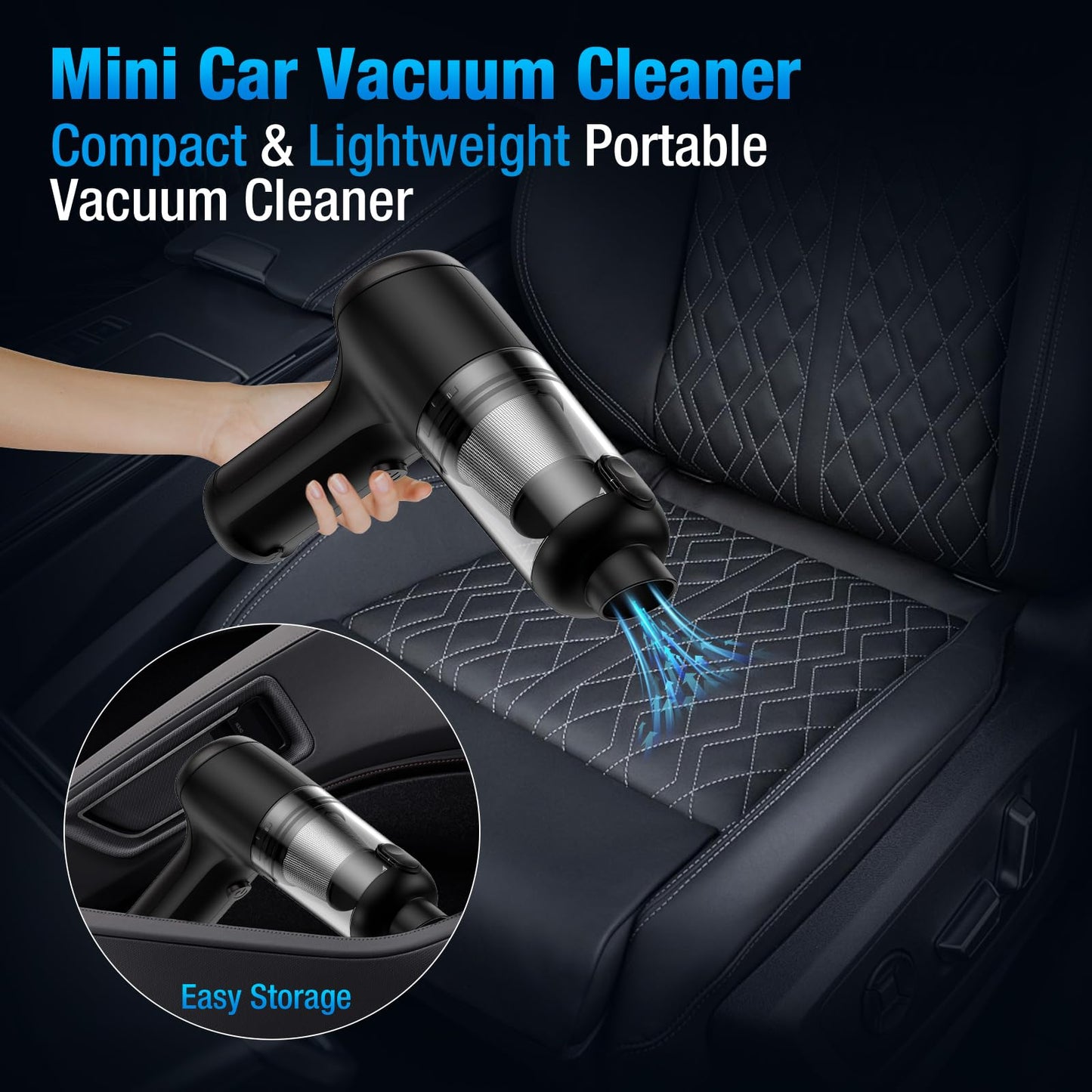 AeroSweep Pro - Portable Air Duster Wireless Vacuum Cleaner