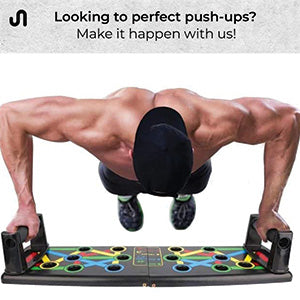 12 in 1 foldable Push Up Rack Board Train Gym Fitness System