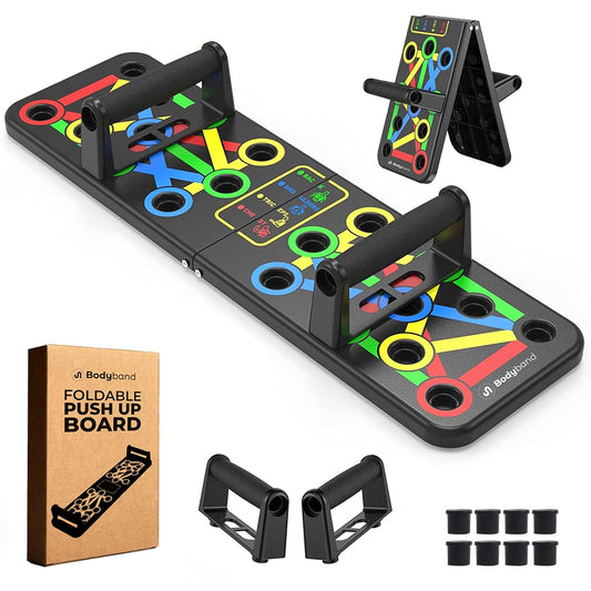 12 in 1 foldable Push Up Rack Board Train Gym Fitness System
